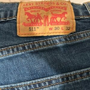 Never worn 511 Levi’s w30 l32. Perfect condition